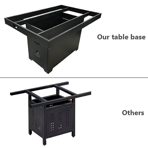 restaurant table frame