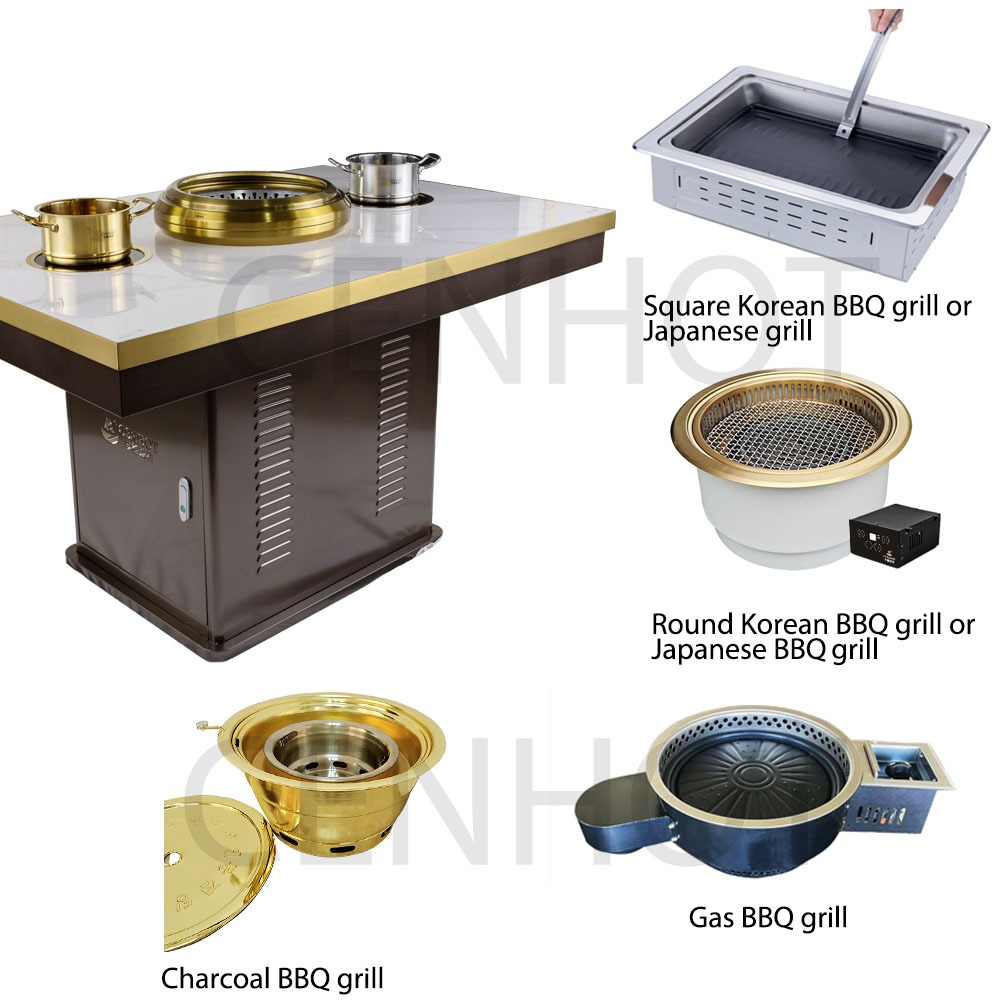 Korean BBQ grill option