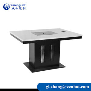 Korean bbq grill table