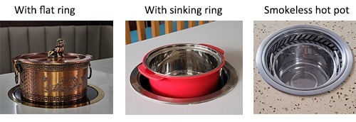 rings for hot pot induction cooker