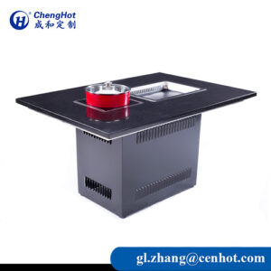 yakiniku and hot pot table