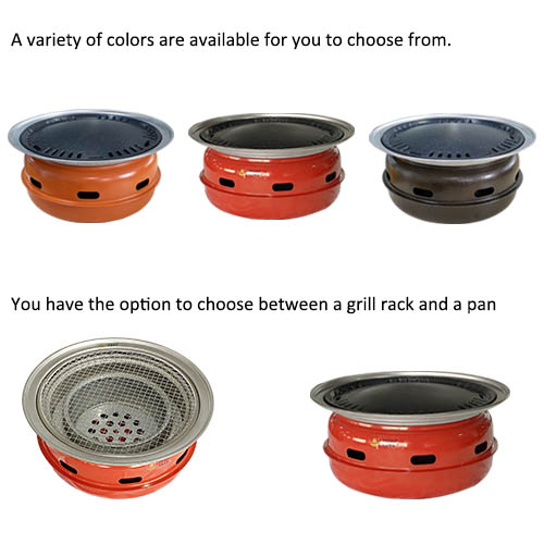 charcoal samgyupsal grill color