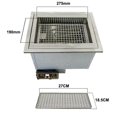 single bbq grill