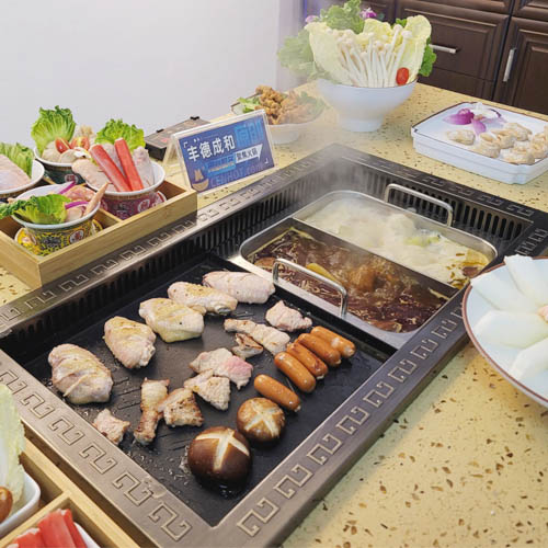 BBQ GRILL AND HOT POT