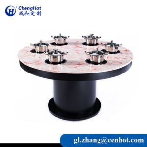 Chinese hot pot dining table