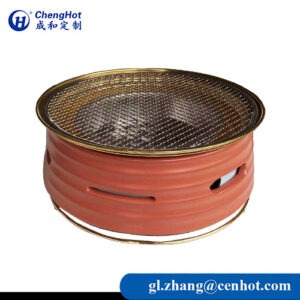 Large capacity Korean BBQ charcoal grill