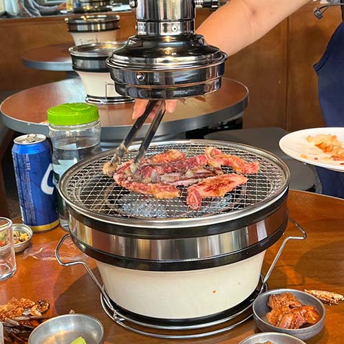 smokeless charcoal grill