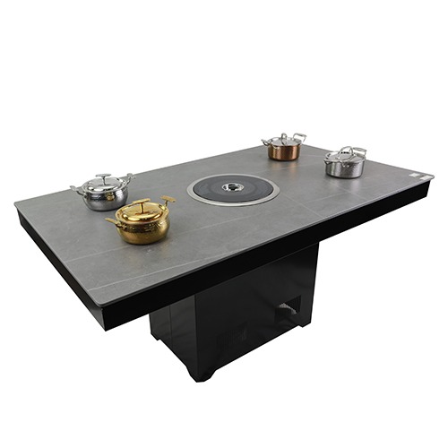 invisible induction cooktop