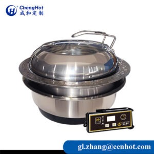 electric smokeless steam hot pot
