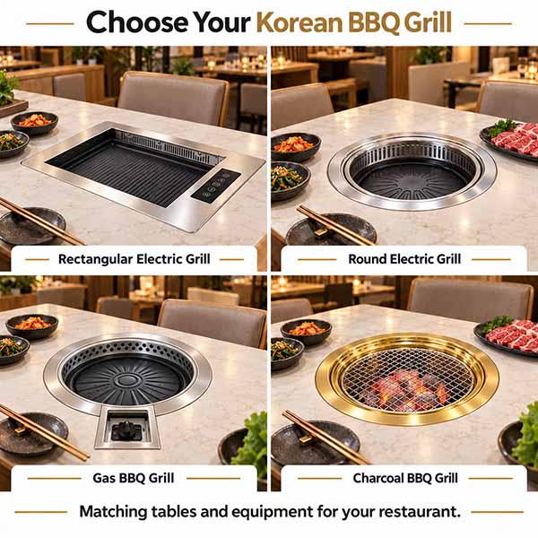 Korean BBQ grills